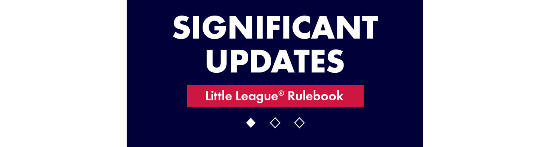 2025 Little League Rule Changes