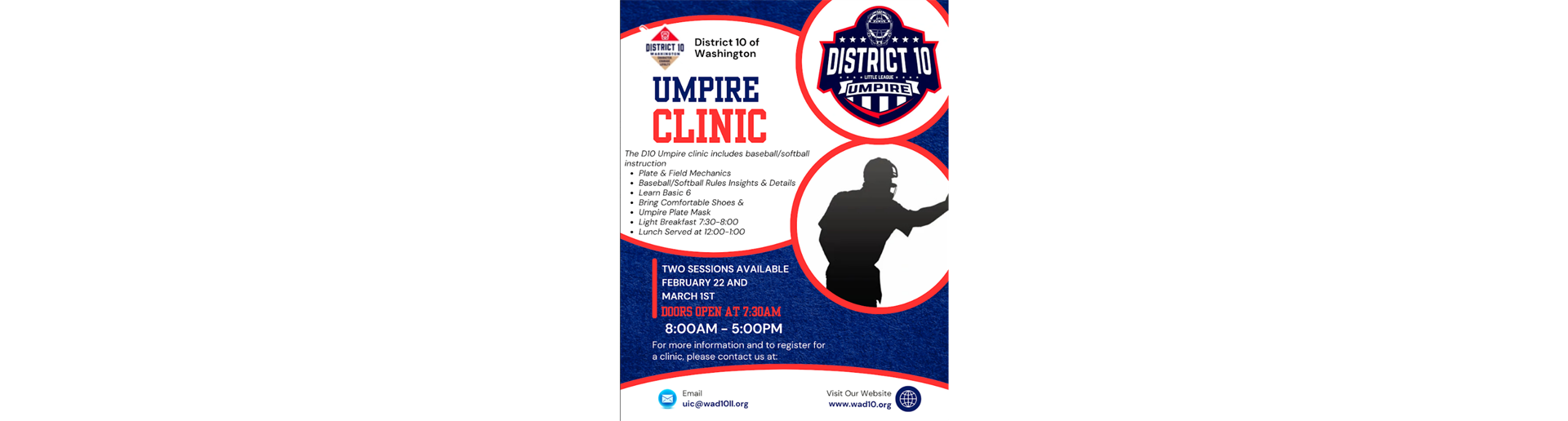 D10 UMPIRE CLINIC